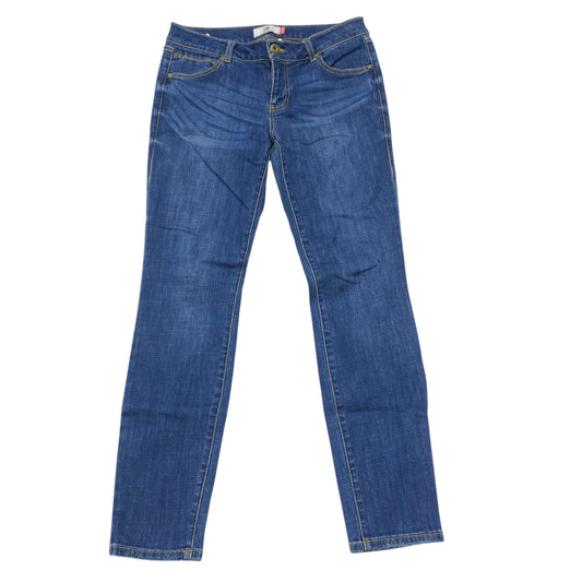 Jeans Skinny By Cabi In Blue Denim, Size:8