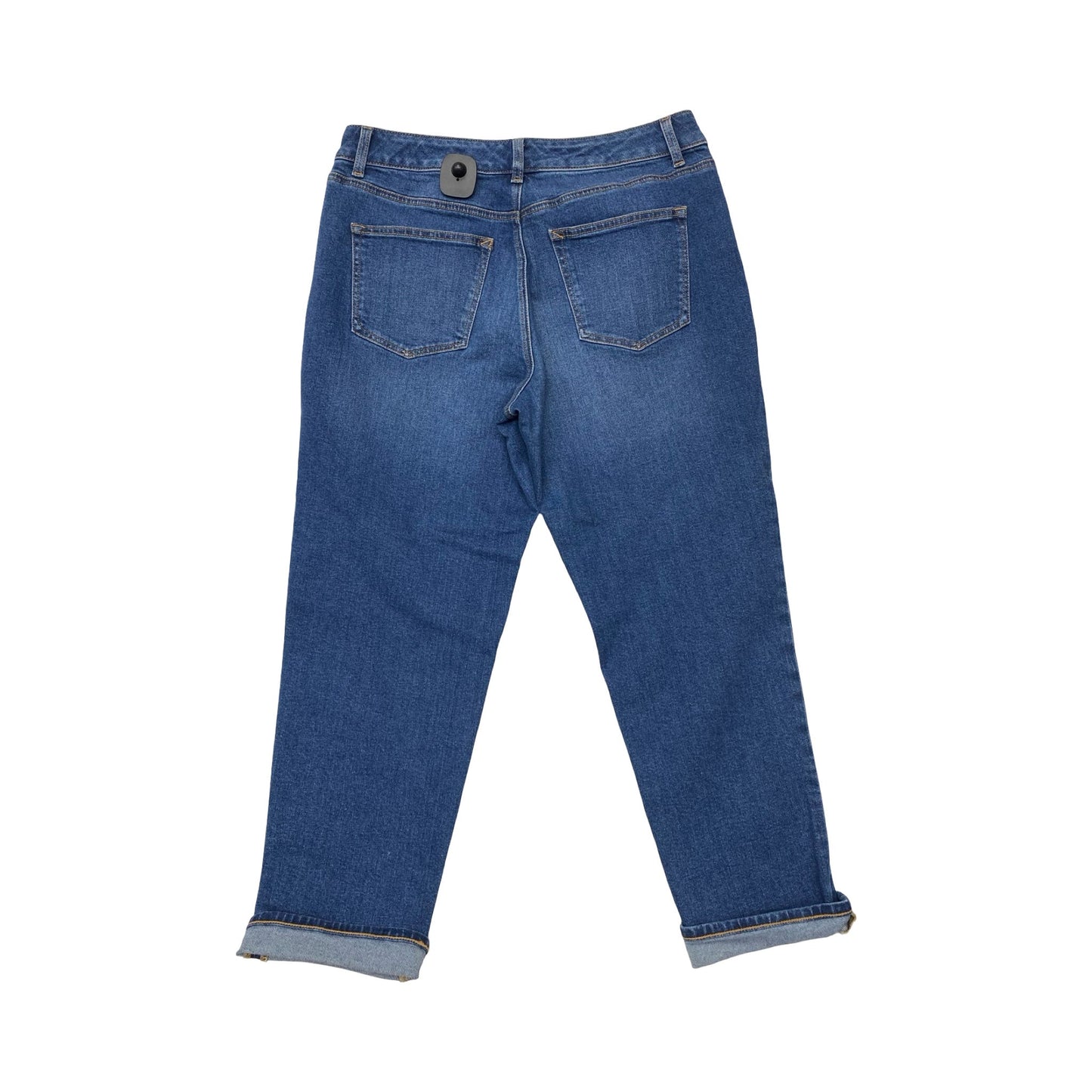 Jeans Boyfriend By Talbots In Blue, Size:10P