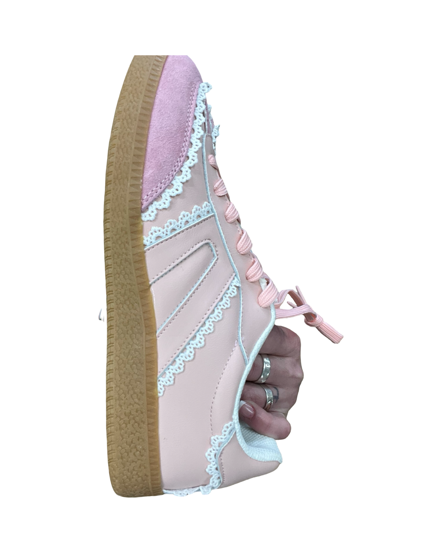 Shoes Sneakers By Clothes Mentor In Pink, Size:9
