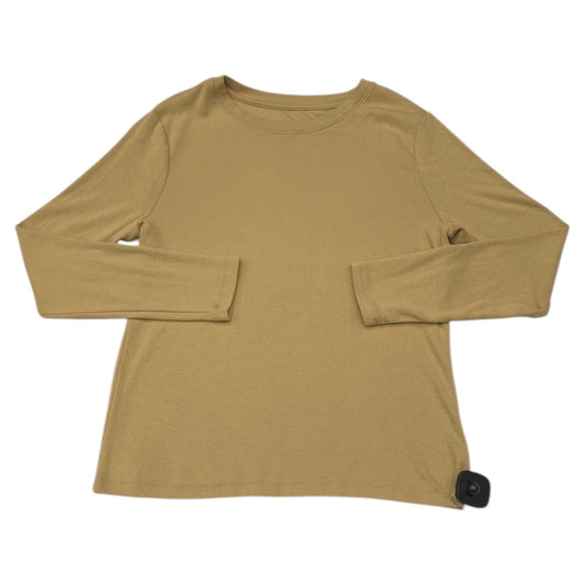 Top Ls Basic By A New Day In Tan, Size:L