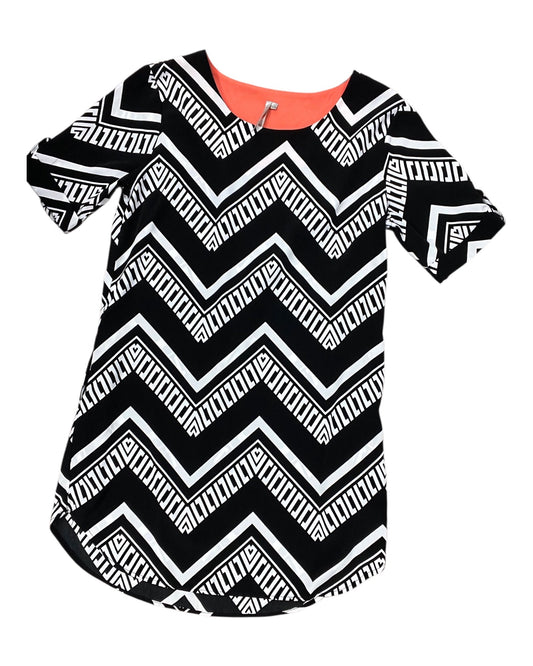 Dress Party Midi By Mono B In Black & White, Size:M