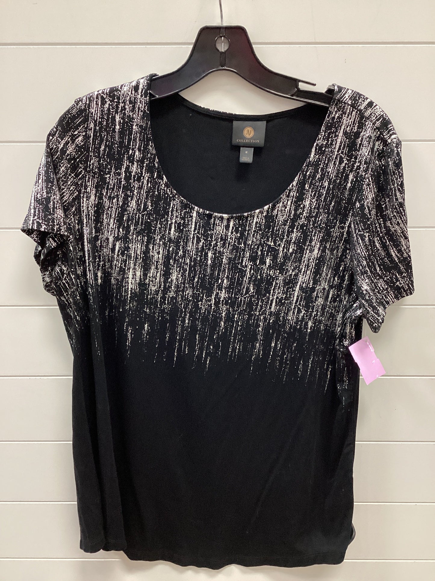 Top Ss By Jm Collections In Black, Size:M