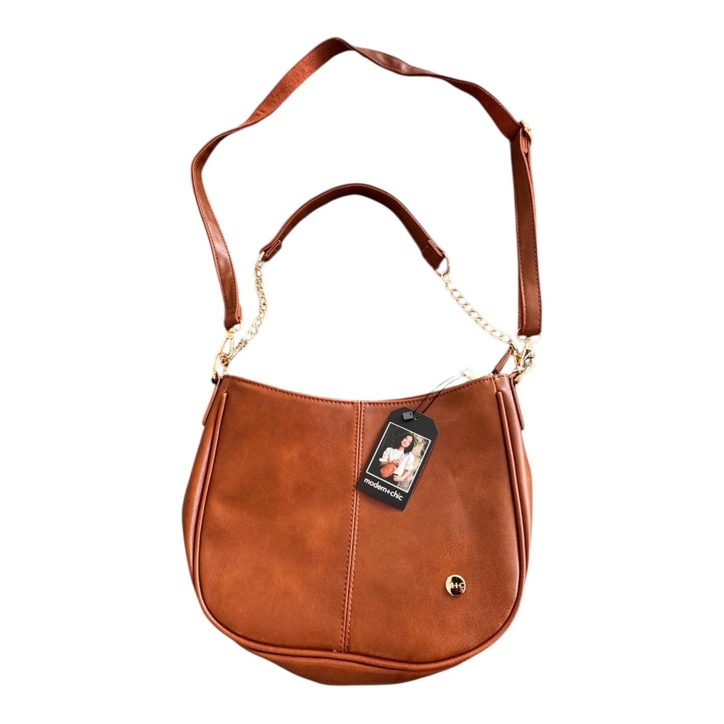 Handbag By MODERN + CHIC In Brown, Size:Medium