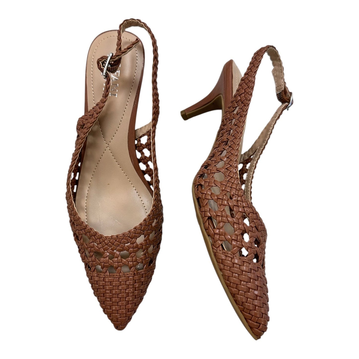 Shoes Heels Kitten By Alfani In Brown, Size:6.5