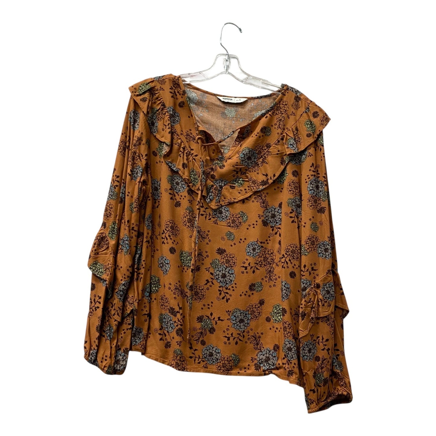 Top Ls By Sonoma In Orange, Size:Xl