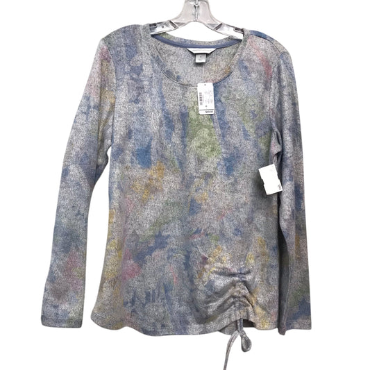Sweater By Christopher And Banks In Blue & Grey, Size:M
