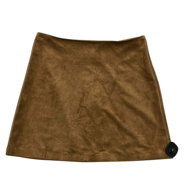 Skirt Midi By Z Supply In Brown, Size:S