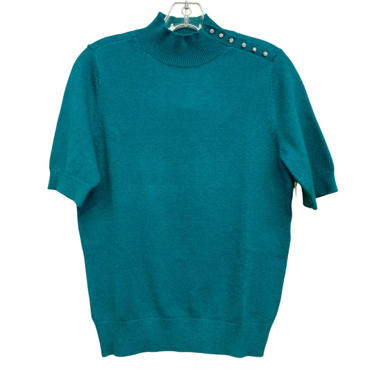 Sweater Ss By Ann Taylor In Teal, Size:S