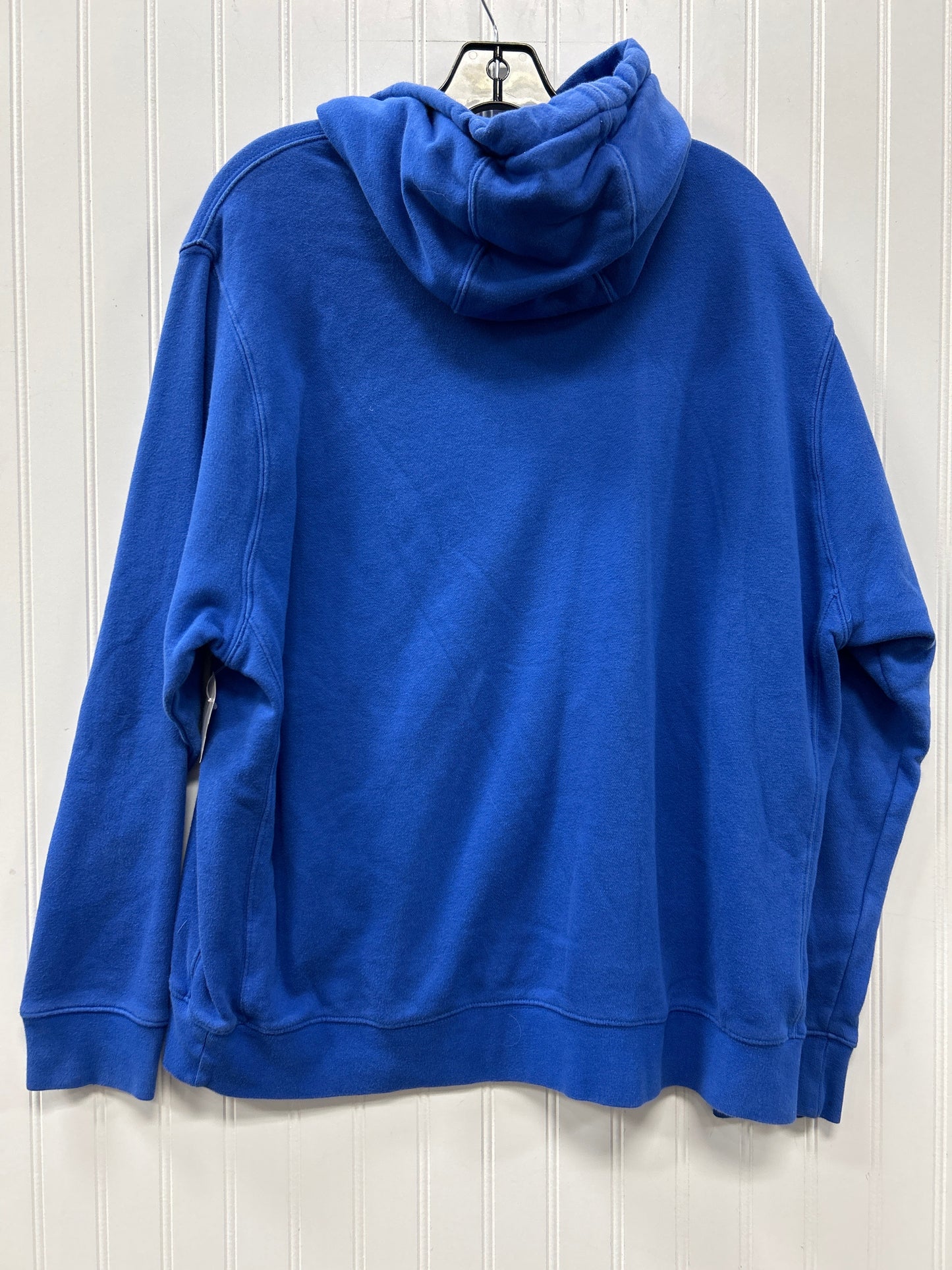 Sweatshirt Hoodie By Nike Apparel In Blue, Size:Xl