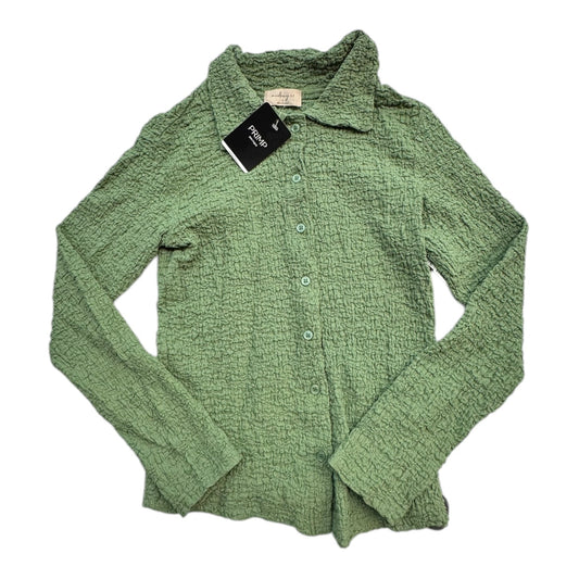 Top Ls By AUDREY 3 + 1 In Green, Size:S