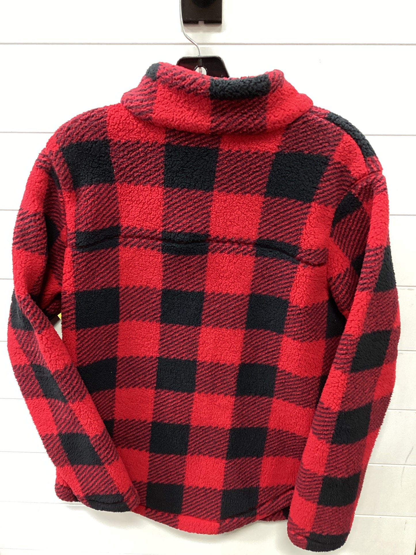 Jacket Faux Fur & Sherpa By Columbia In Red, Size:M