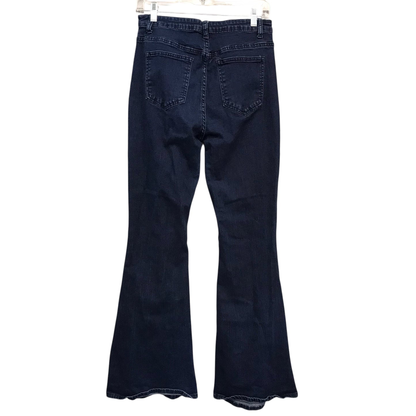 Jeans Flared By Shein In Blue Denim, Size:12