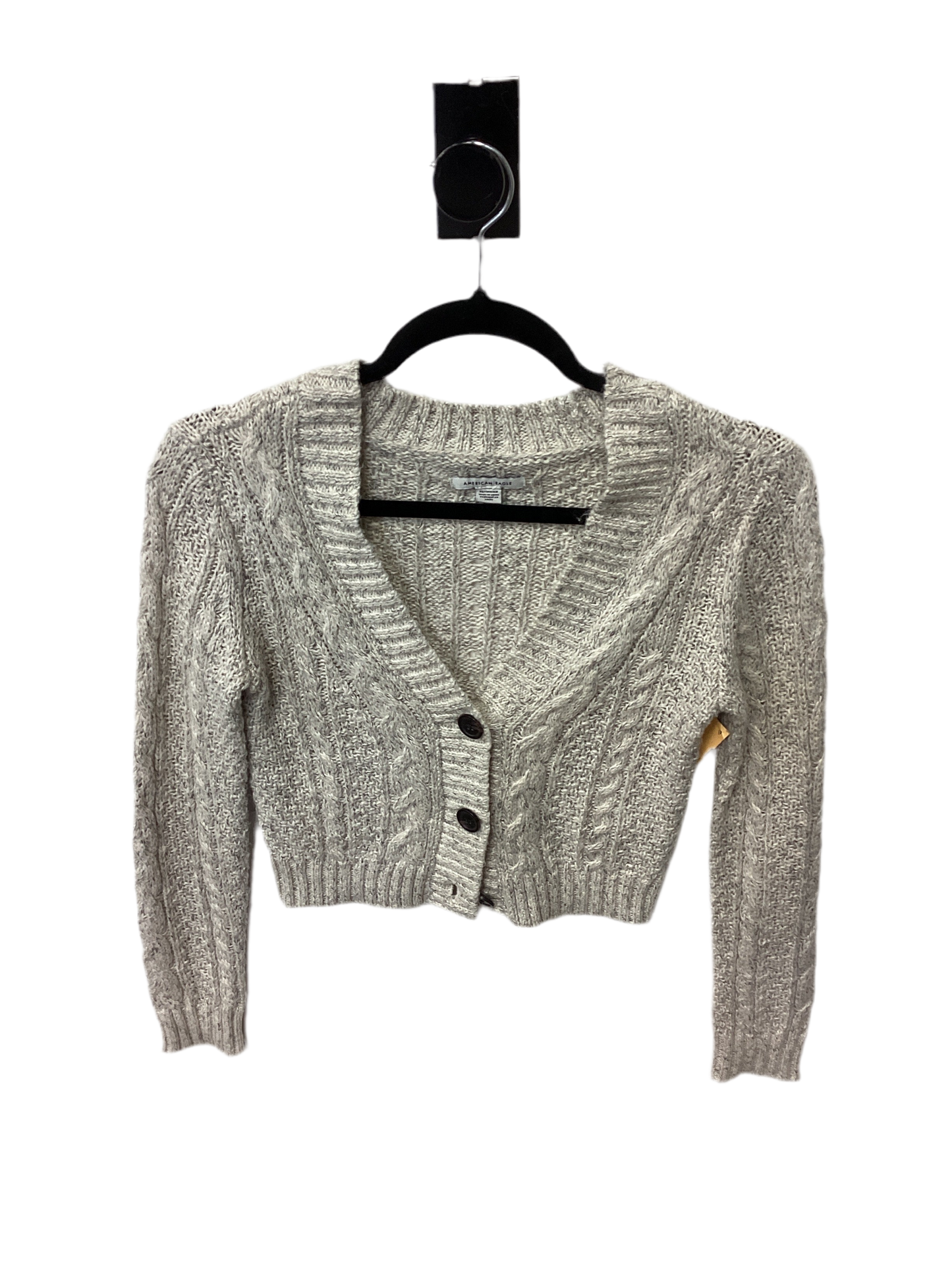 Sweater By American Eagle In Grey, Size:Xs