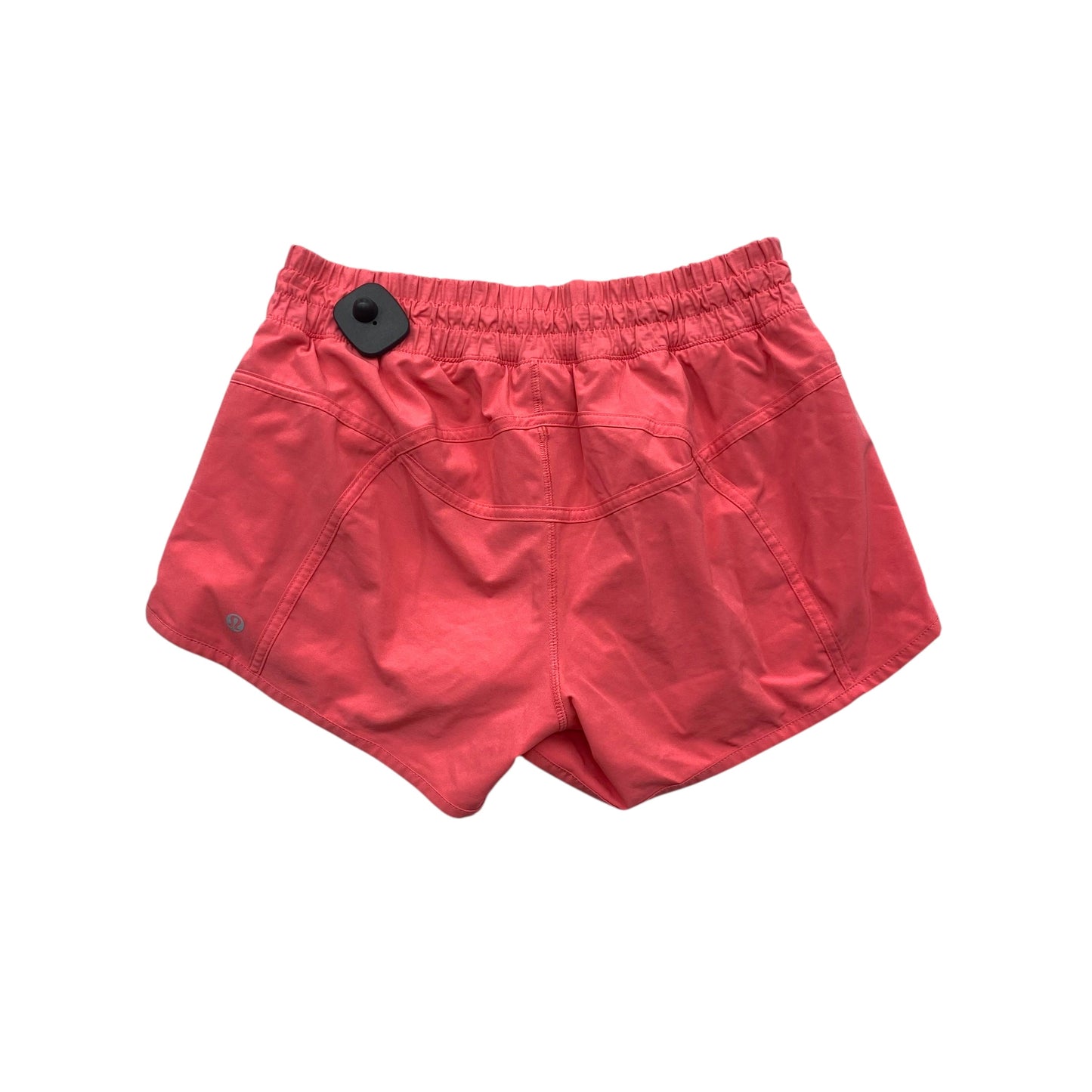 Athletic Shorts By Lululemon In Pink, Size:8