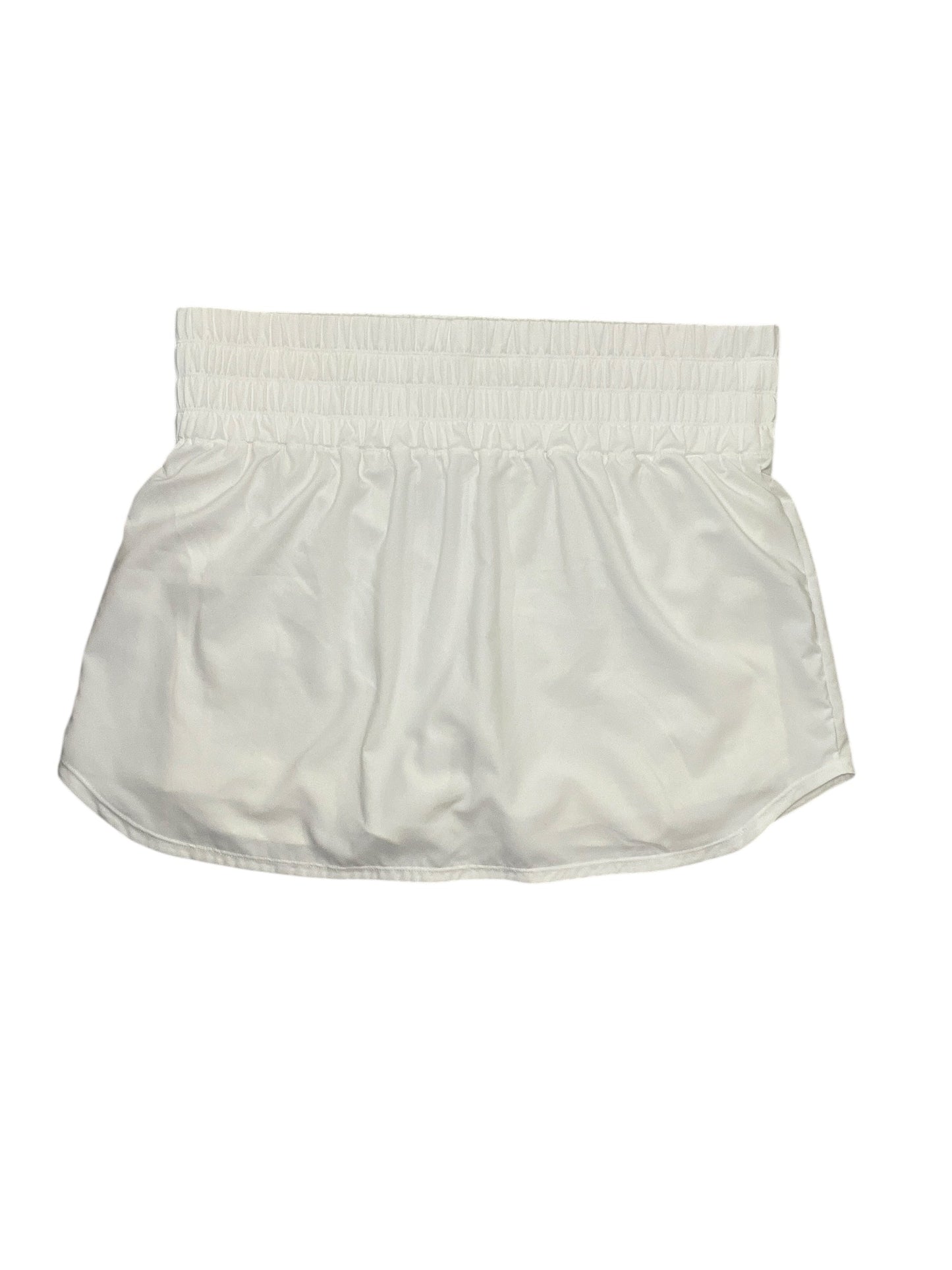 Athletic Skirt By Nike In White, Size:Xl