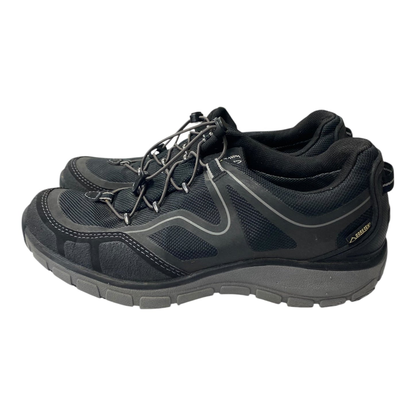 Shoes Athletic By Clarks In Black & Grey, Size:8