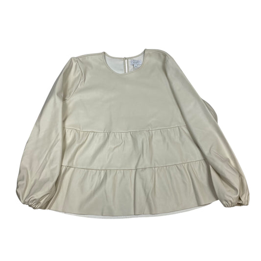 Top Ls By Mudpie In Cream, Size:L