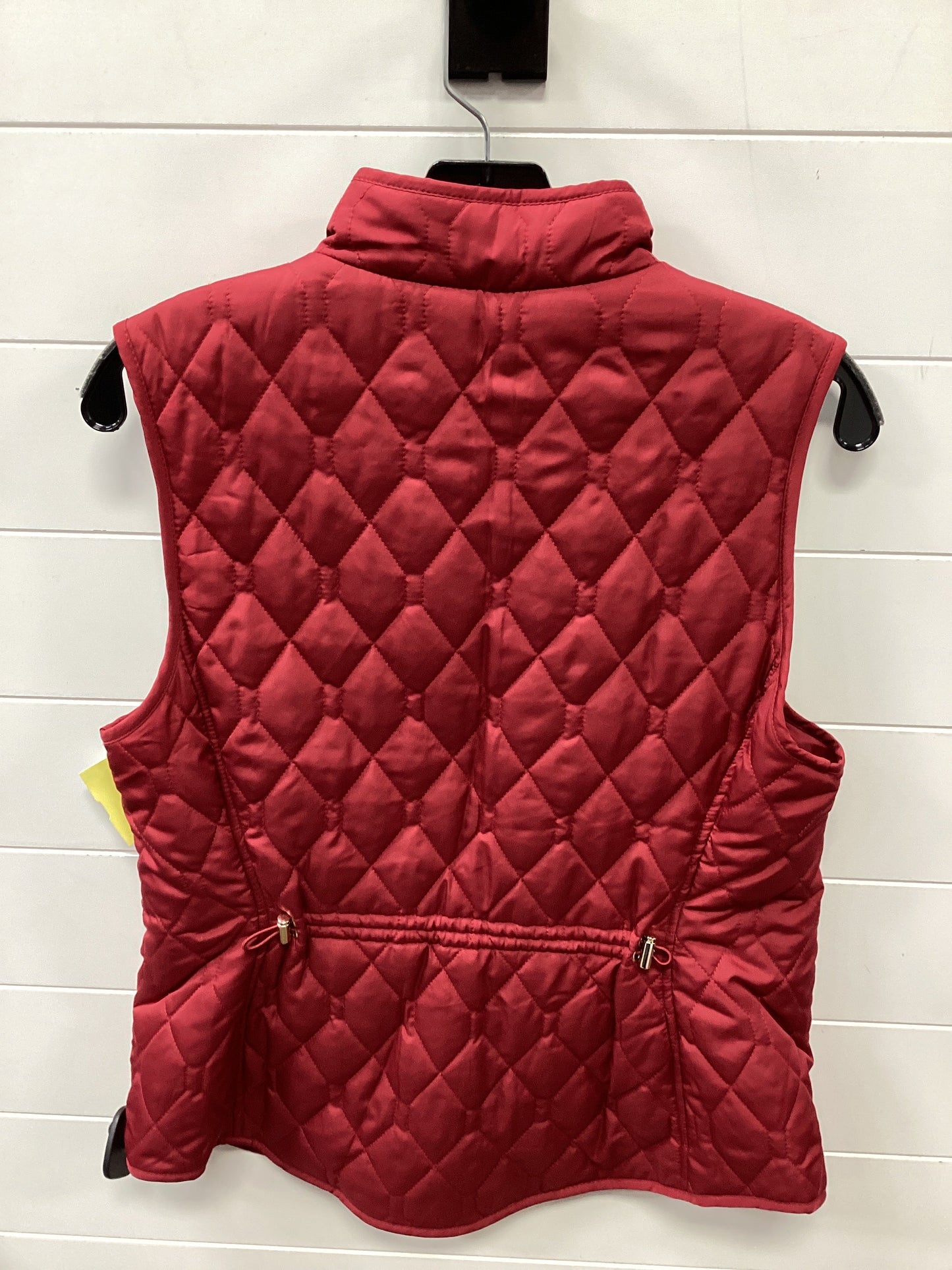Vest Puffer & Quilted By Croft And Barrow In Red, Size:S