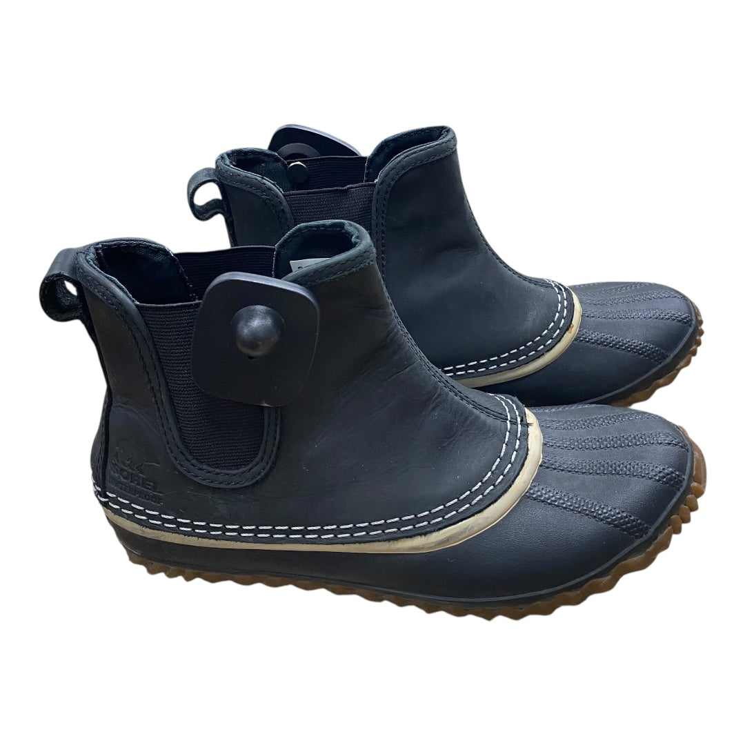Boots Designer By Sorel In Black, Size:6