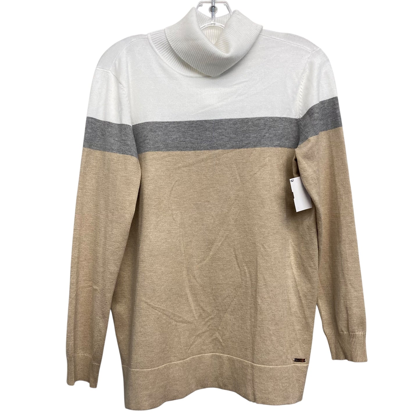 Sweater By Calvin Klein In Beige, Size:S