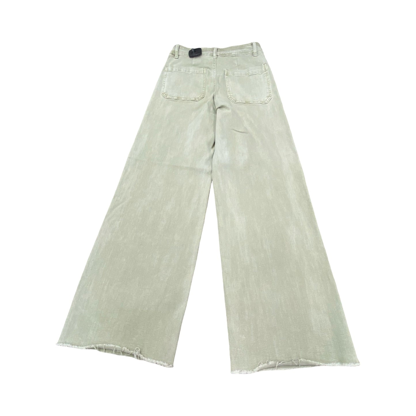 Jeans Wide Leg By Oat In Green, Size:2