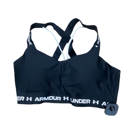 Athletic Bra By Under Armour In Black & White, Size:Xl