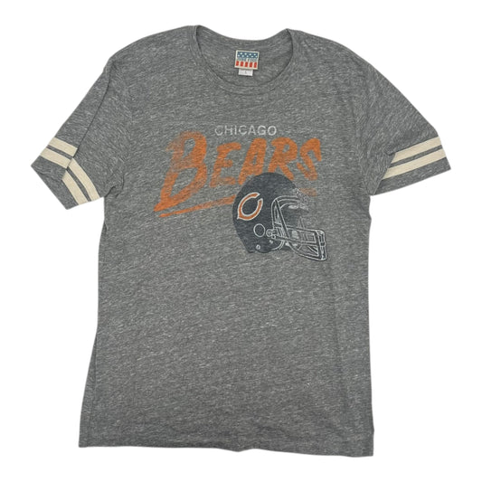 Athletic Top Ss By Junk Food In Grey, Size:L