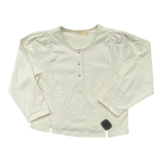 Top Ls By Nation Ltd In Cream, Size:L