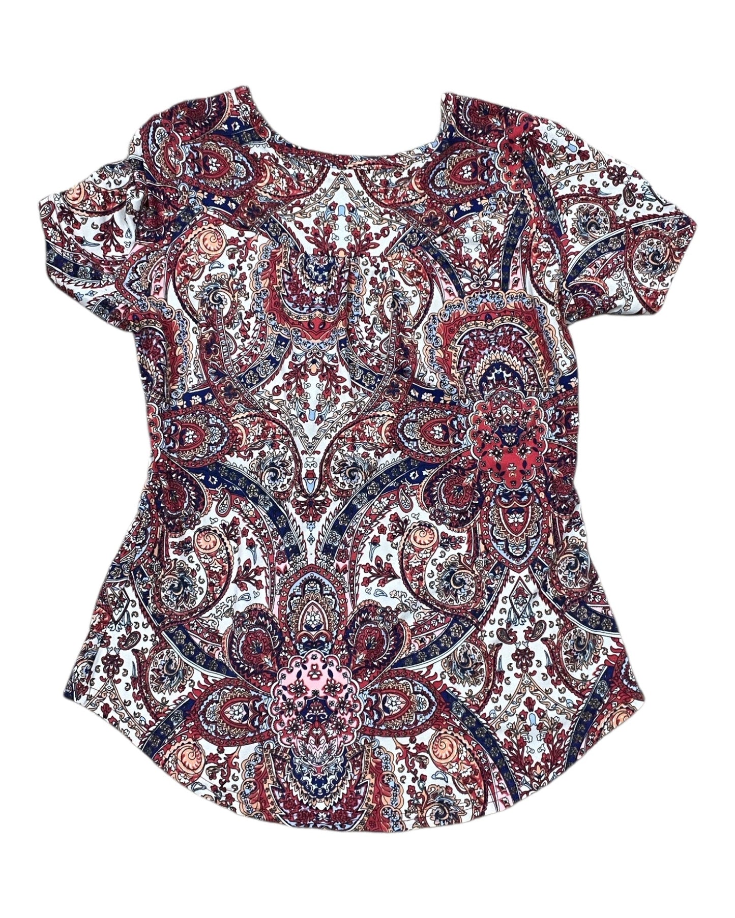 Top Ss By Clothes Mentor In Red, Size:S
