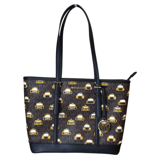 Handbag Designer By Michael Kors In Brown, Size:Large