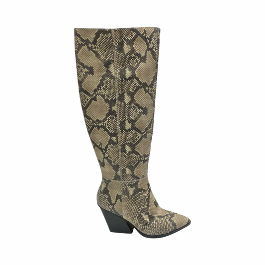 Boots Leather By Dolce Vita In Snakeskin Print, Size:7