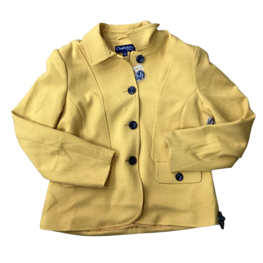 Blazer By Chadwicks In Yellow, Size:Xlp