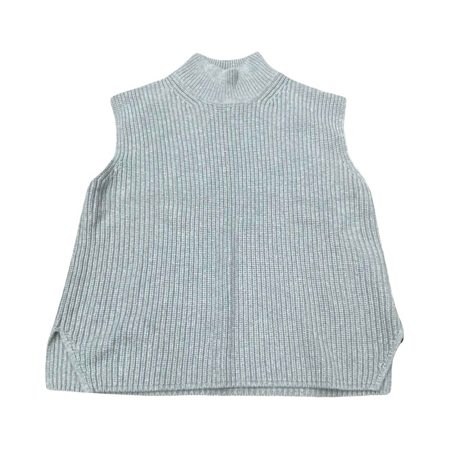Vest Sweater By Abercrombie And Fitch In Grey, Size:S