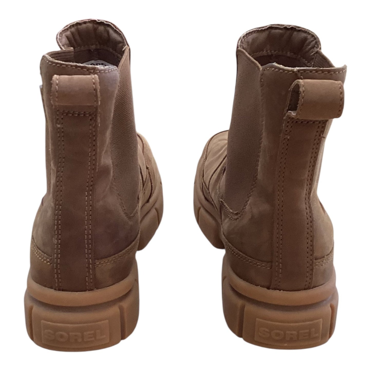 Boots Ankle Flats By Sorel In Brown, Size:9