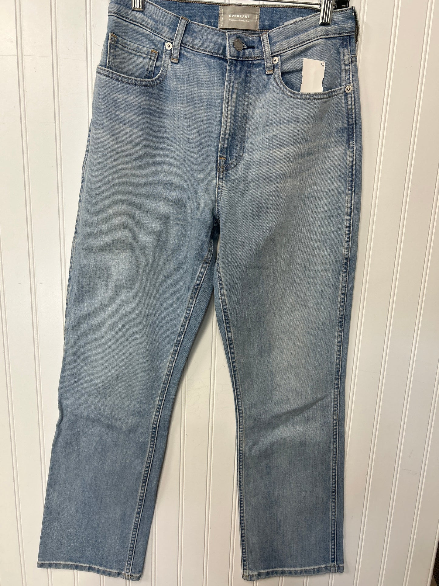 Jeans Boot Cut By Everlane In Blue Denim, Size:4