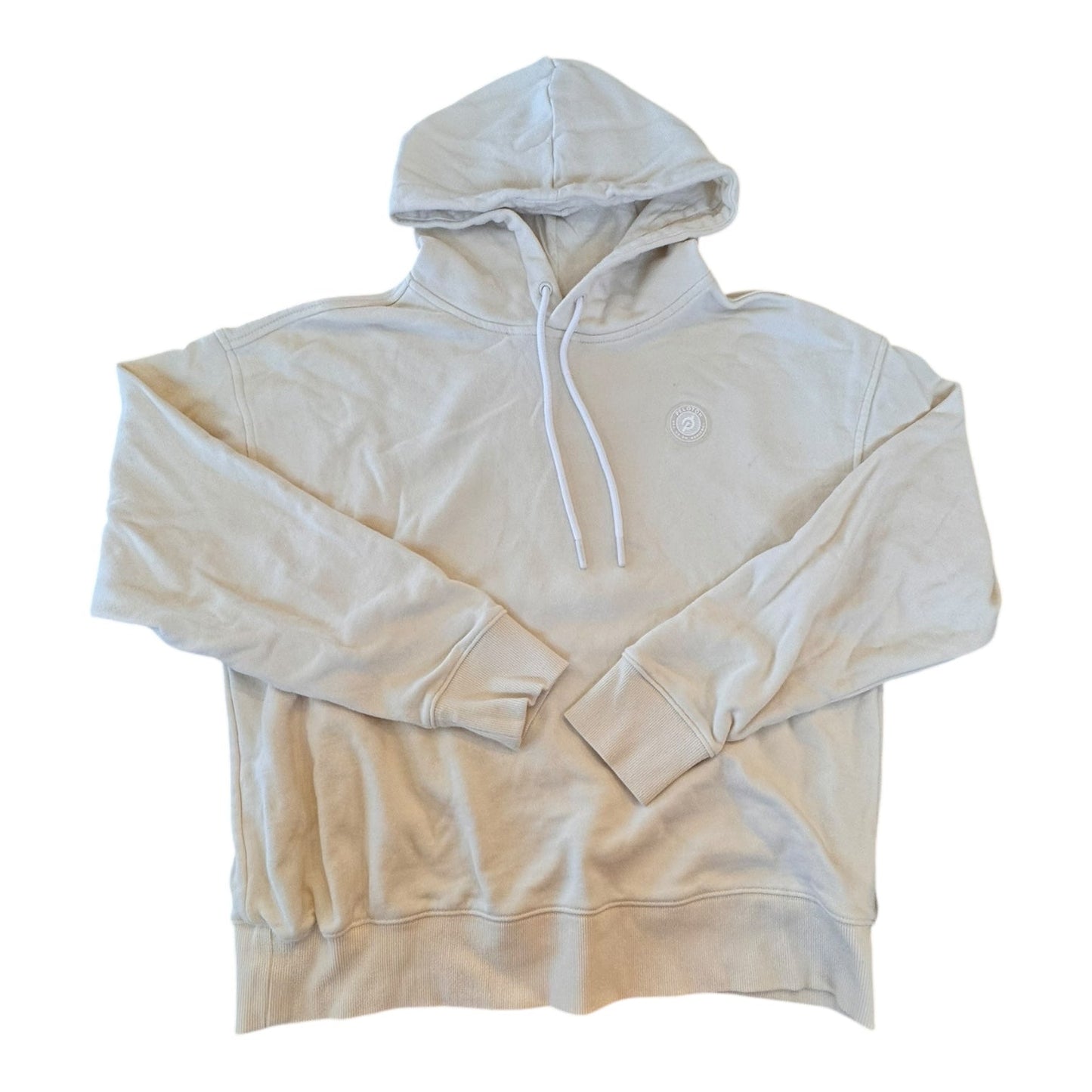Sweatshirt Hoodie By Peloton In Cream, Size:M