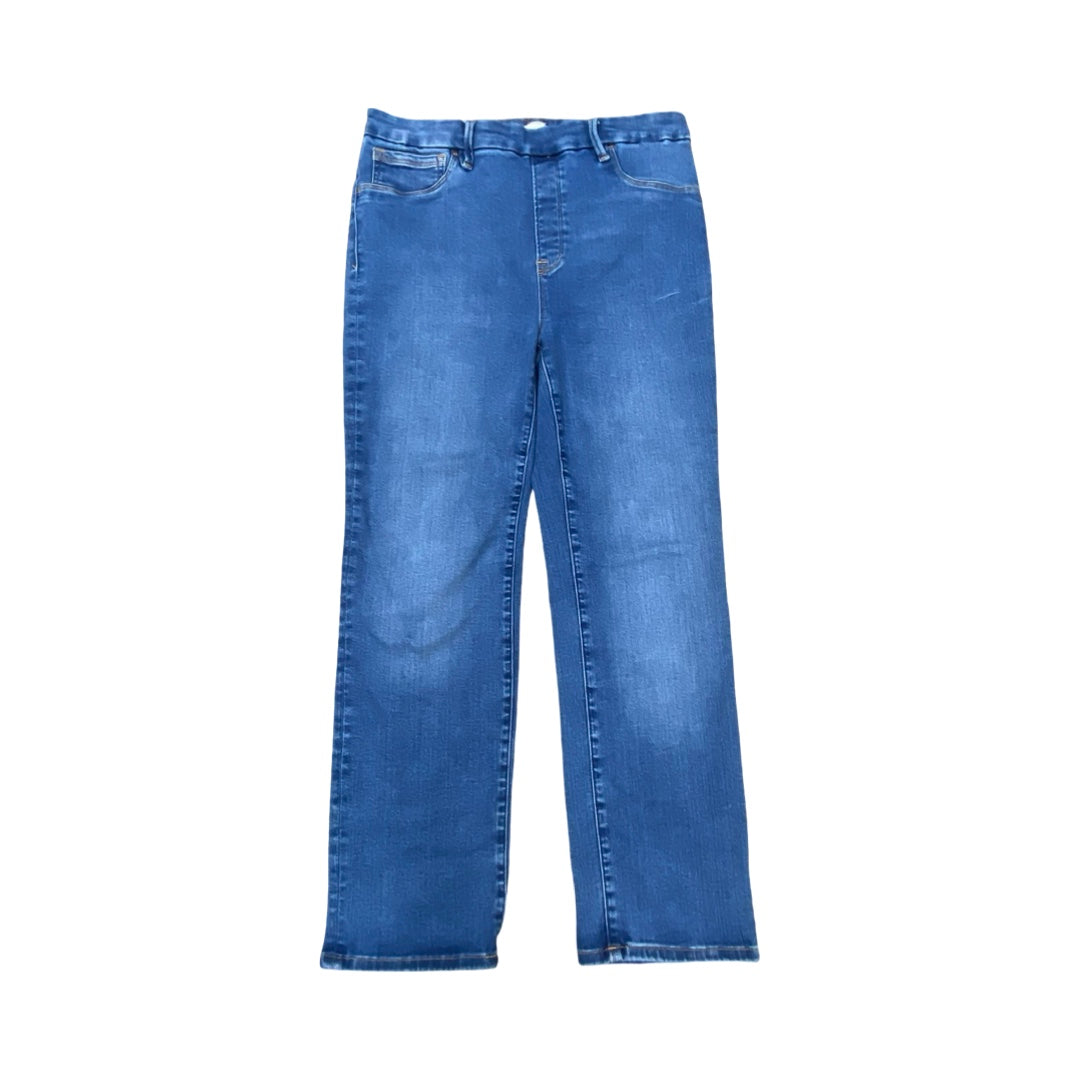 Jeans Straight By Good American In Blue, Size:4