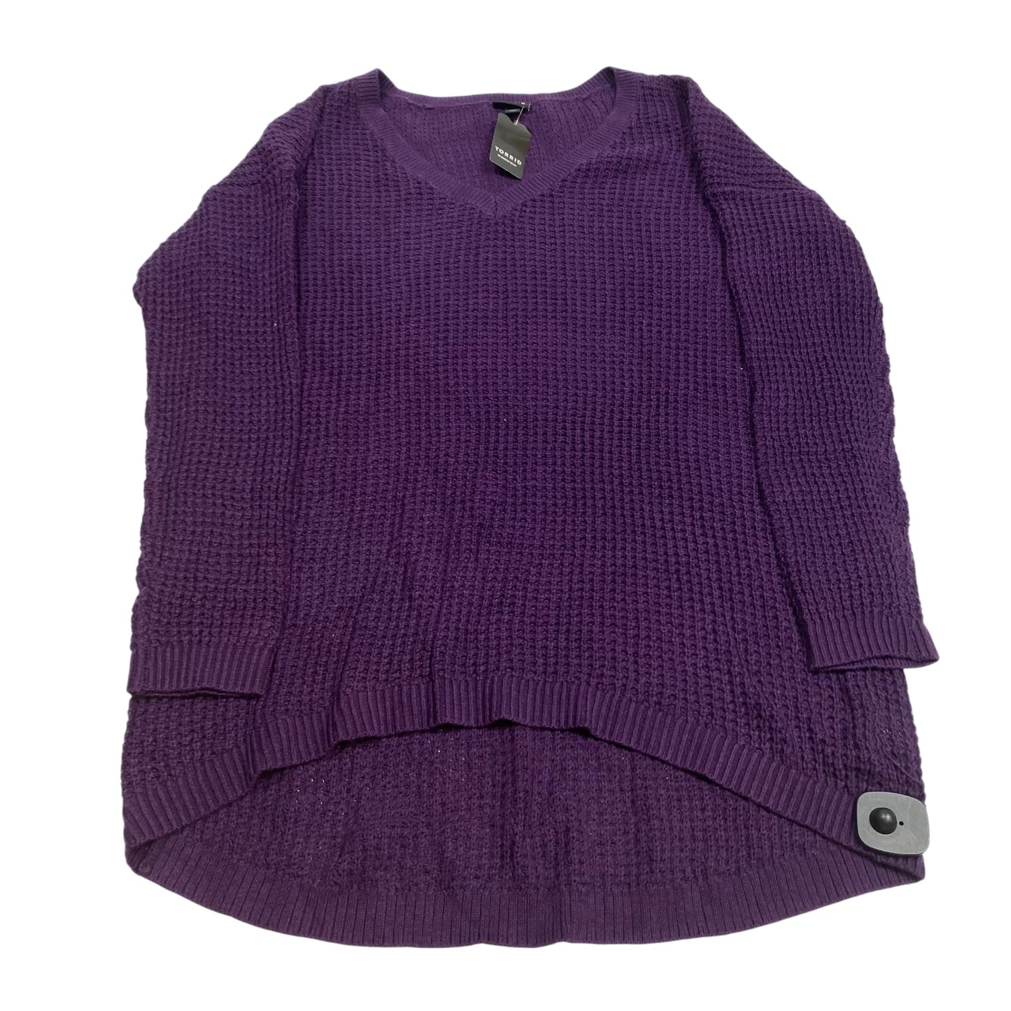 Sweater By Torrid In Purple, Size:1X