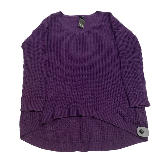 Sweater By Torrid In Purple, Size:1X