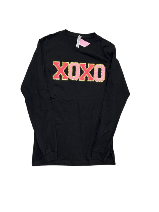 Top Ls Basic By Bella + Canvas In Black, Size:M