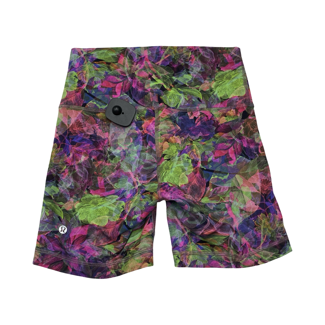 Athletic Shorts By Lululemon In Multi, Size:6