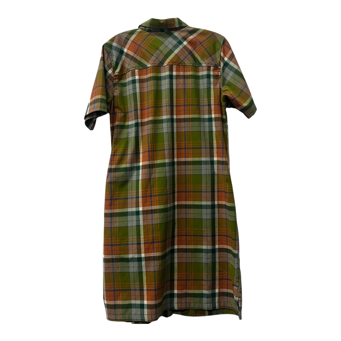 Dress Casual Short By Duluth Trading In Green & Orange, Size:Xs