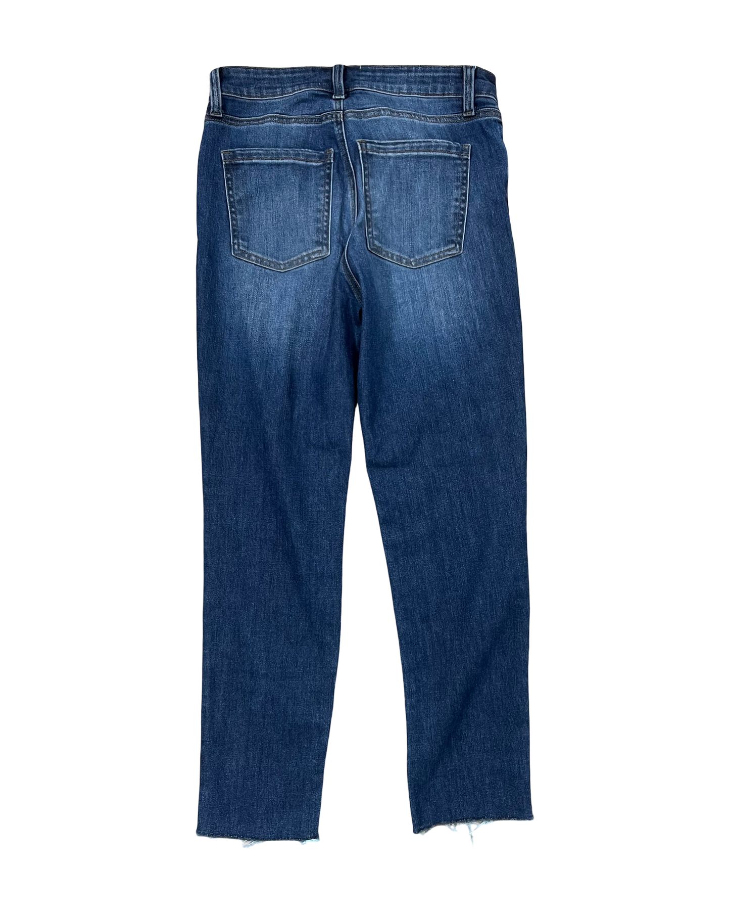 Jeans Straight By Kut In Blue Denim, Size:0