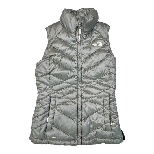 Vest Puffer & Quilted By The North Face In Grey, Size:Xs