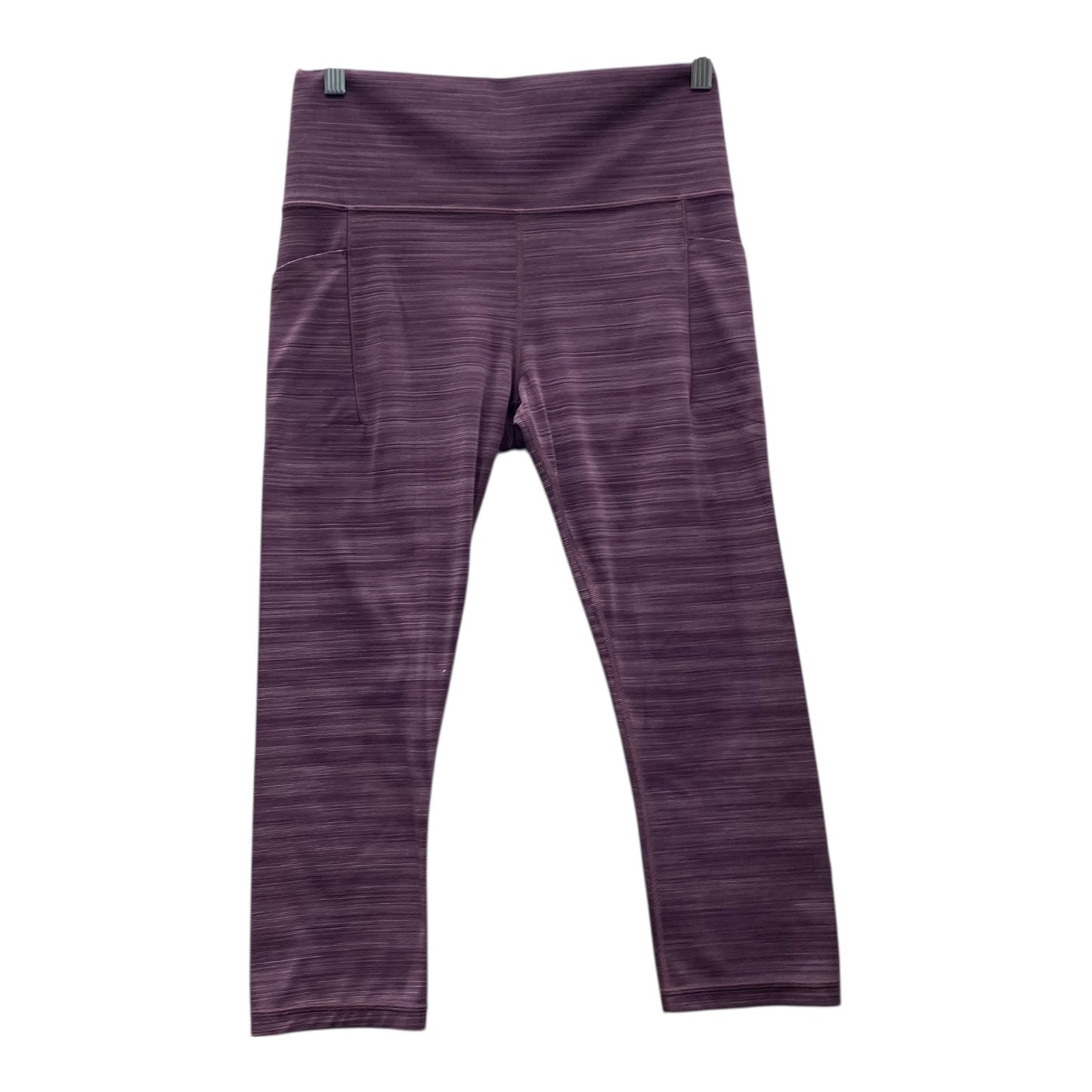 Athletic Leggings By Athleta In Purple, Size:M