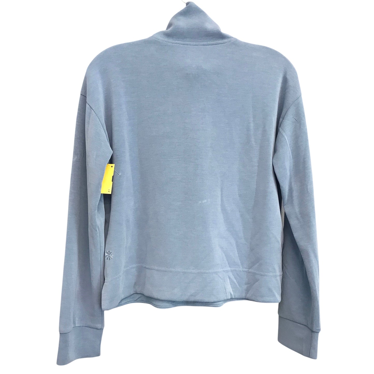 Athletic Top Ls Collar By Athleta In Blue, Size:Xs