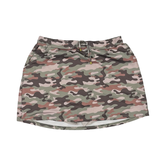 Skort By Jess Lea In Camouflage Print, Size:3X