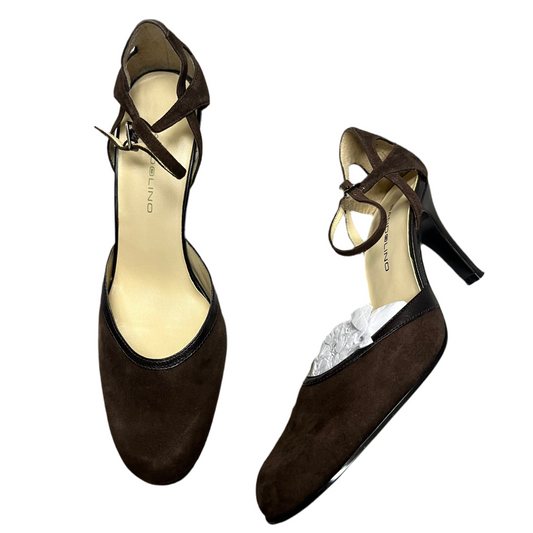 Shoes Heels Stiletto By Bandolino In Brown, Size: 7.5