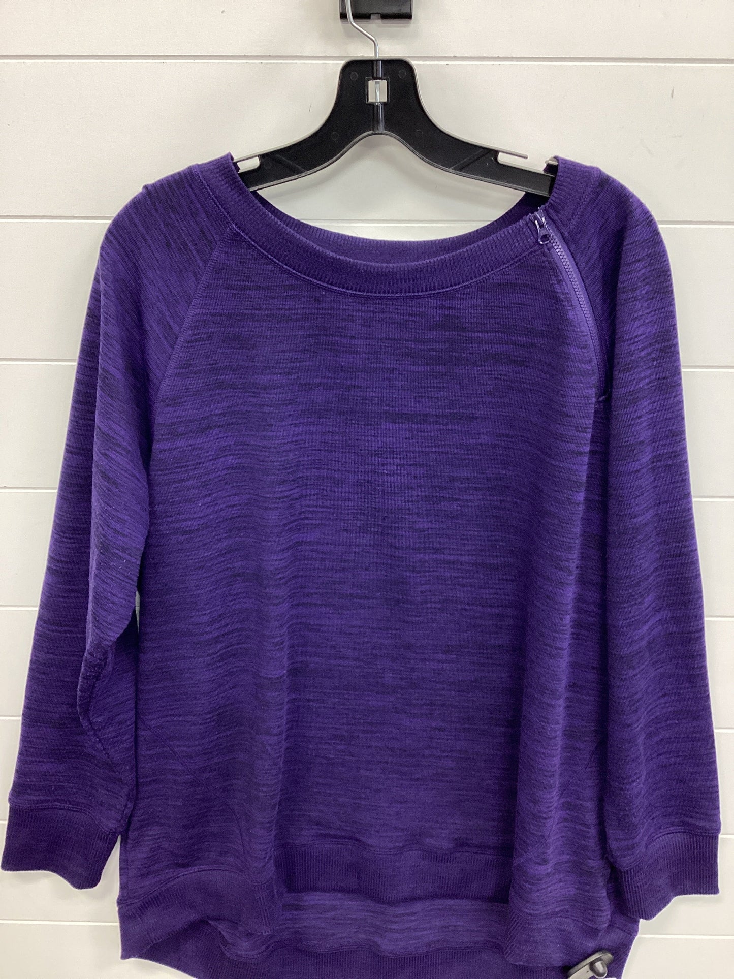 Top Ls By Gerry In Purple, Size:1X