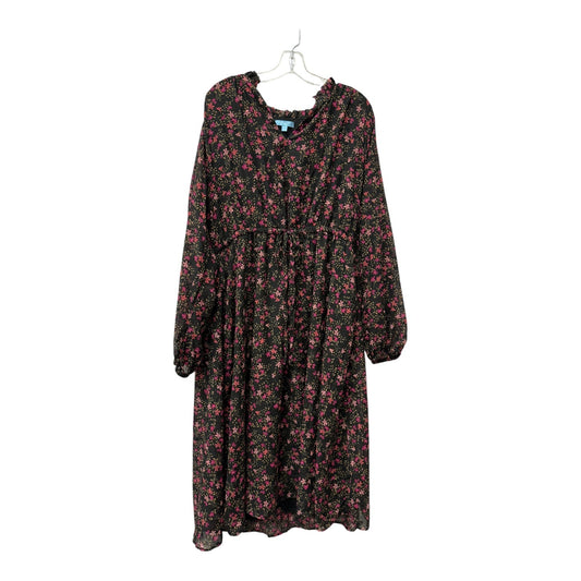 Dress Casual Midi By Draper James In Black, Size:2X